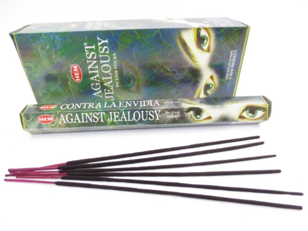 Against Jealousy - HEM Wierook stokjes (Pakje of Doos)