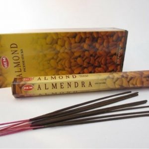 Almond – HEM Wierook stokjes (Pakje of Doos)
