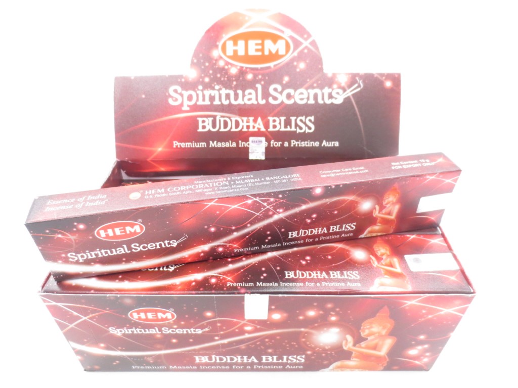 Spiritual Scents Buddha Bliss - HEM Spirituele Wierook stokjes (Pakje)