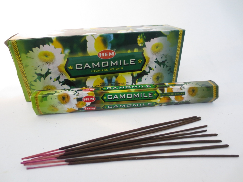 Camomile - HEM Wierook stokjes (Pakje of Doos)