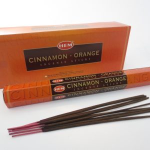 Cinnamon Orange – HEM Wierook stokjes (Pakje of Doos)