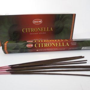 Citronella – HEM Wierook stokjes (Pakje of Doos)