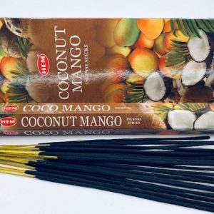 Coconut Mango – HEM Wierook stokjes (Pakje of Doos)