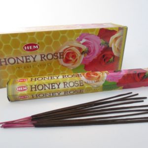 Honey Rose – HEM Wierook stokjes (Pakje of Doos)