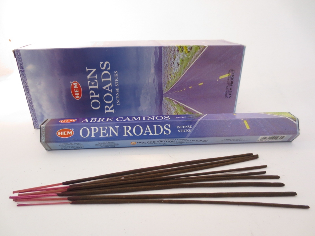 Open Roads - HEM Wierook stokjes (Pakje of Doos)