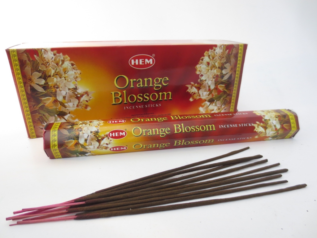 Orange Blossom - HEM Wierook stokjes (Pakje of Doos)