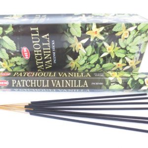Patchouli Vanilla – HEM Wierook stokjes (Pakje of Doos)