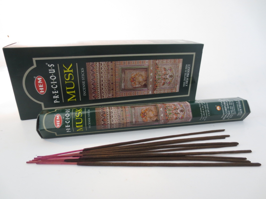 Precious Musk - HEM Wierook stokjes (Pakje of Doos)