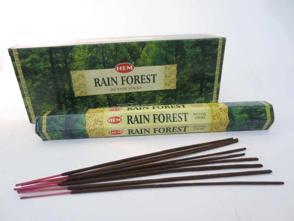 Rain Forest - HEM Wierook stokjes (Pakje of Doos)