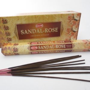 Sandal-Rose – HEM Wierook stokjes (Pakje of Doos)