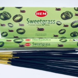 Sweetgrass - HEM Wierook stokjes (Pakje of Doos)