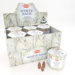 White Sage – HEM Backflow Cones/Kegels