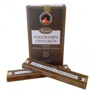 Nagchampa Cinnamon – PPure Wierook stokjes (Pakje)