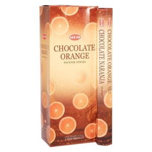 Chocolate Orange – HEM Wierook stokjes (Pakje of Doos)