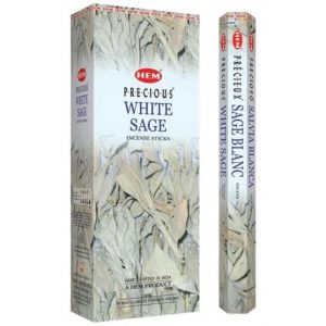 (Precious) White Sage – HEM Wierook stokjes (Pakje of Doos)