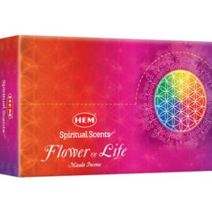 Spiritual Scents Flower of Life – HEM Spirituele Wierook stokjes (Pakje)