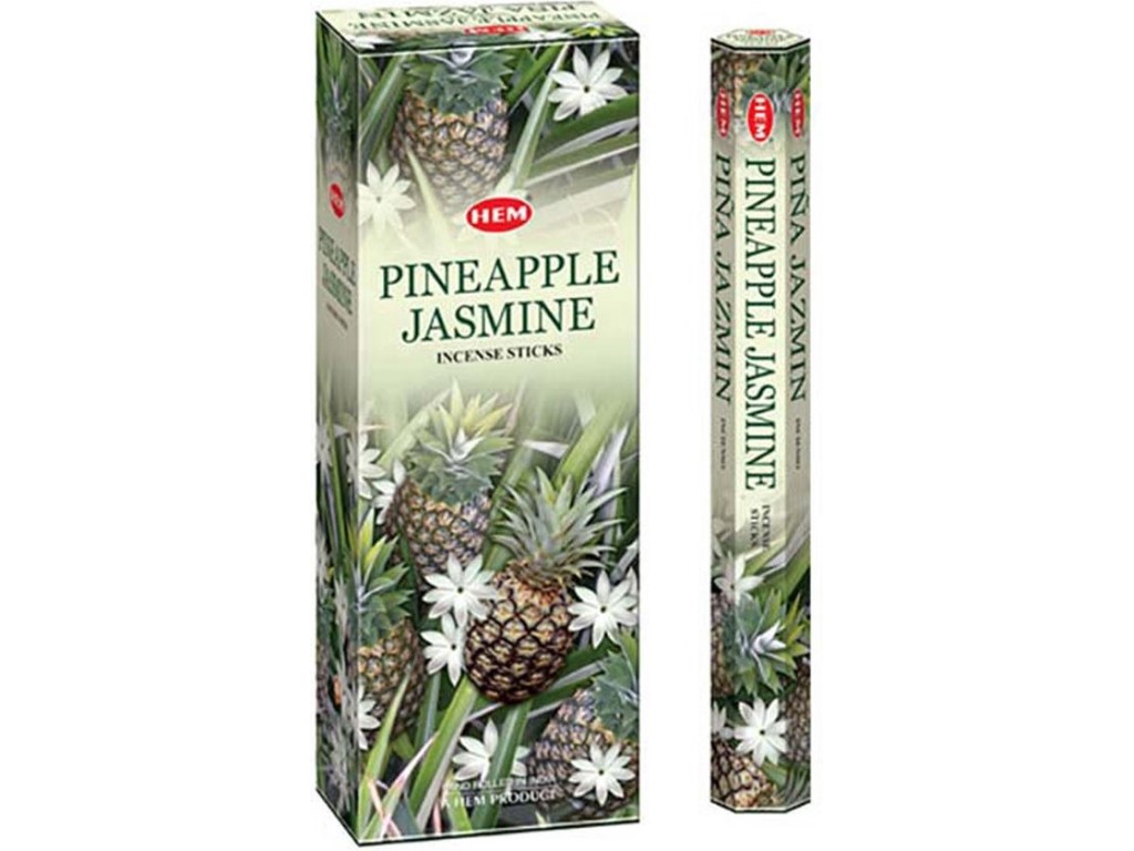 Pineapple Jasmine - HEM Wierook stokjes (Pakje of Doos)