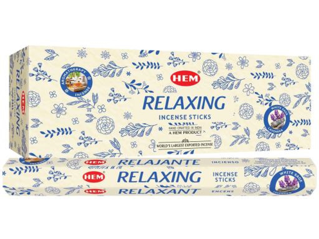 Relaxing - HEM Wierook stokjes (Pakje of Doos)