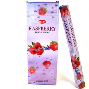 Raspberry - HEM Wierook stokjes (Pakje of Doos)