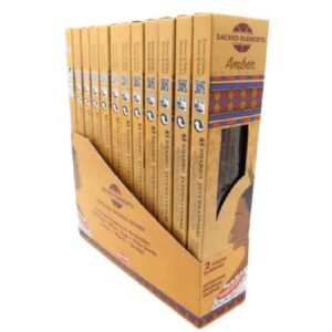 Sacred Elements Amber - HEM Spirituele Wierook stokjes (Pakje)