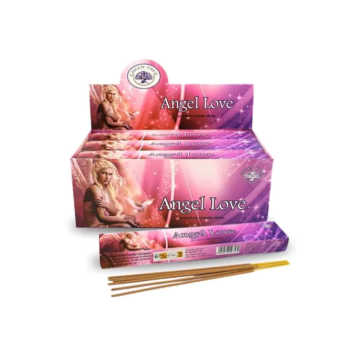 Angel Love - Green Tree Wierook stokjes (Pakje)