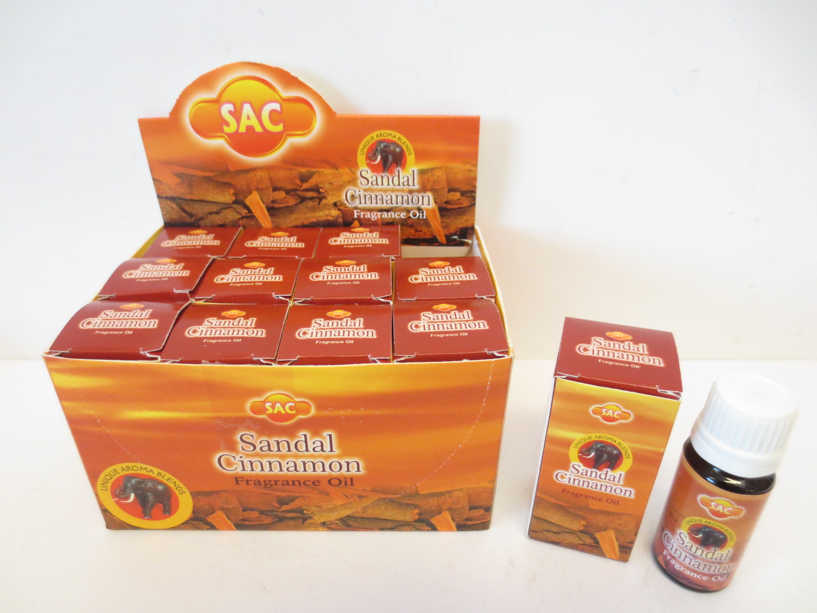 sandal cinnamon sac geurolie / aromatische olie