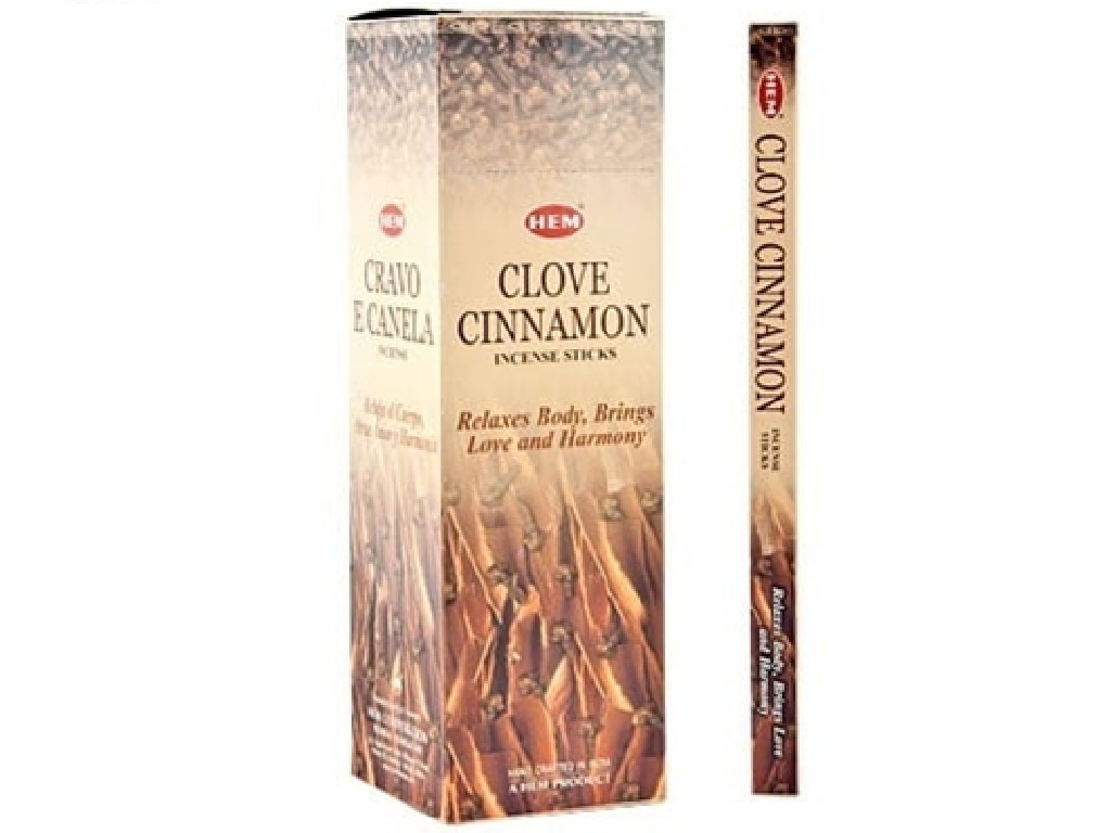 Clove Cinnamon – HEM Wierook stokjes (Pakje of Doos)