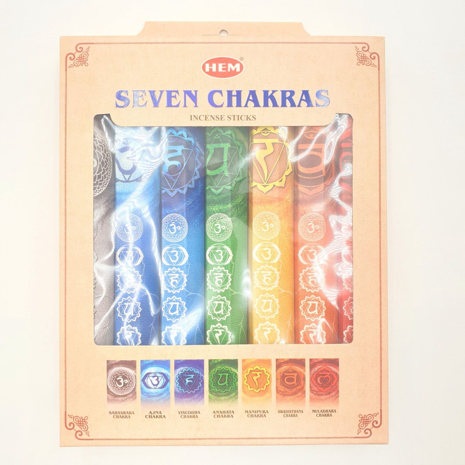 Seven Chakras Geschenkset – HEM Wierook stokjes